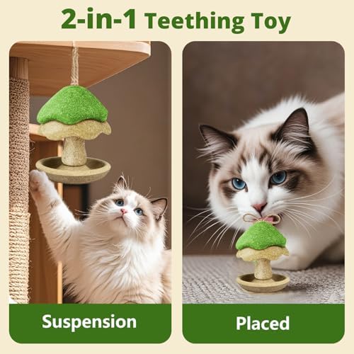 Catnip Toys, Catnip Toys for Cats, Tree-Shaped Cat Interactive Toy, Cat Toy for Bored Indoor Adult Cats, Suitable for Felines - Image 6