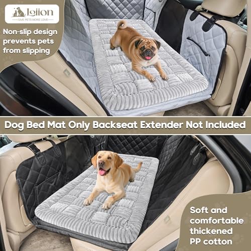 Dog Car Bed Mat Non-Slip Backseat Extender Dog Bed 50" x24.6" - Image 2