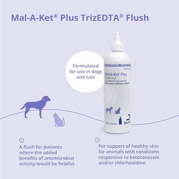 Mal-A-Ket Plus TrizEDTA Flush, 12 oz