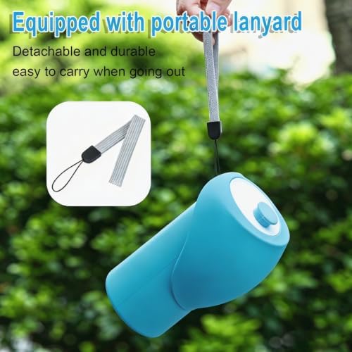 Dog Water Bottle Portable, Large Wide-Mouth Drinking Bowl (Blue) - Image 5