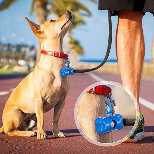Perkoop 80 Pcs Dog Poop Bag Dispenser with Dog Waste Bags, Bone Shape - Image 5