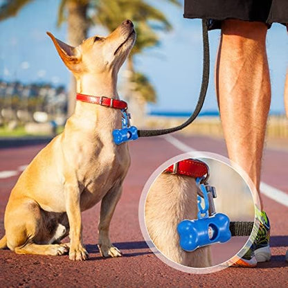 Perkoop 80 Pcs Dog Poop Bag Dispenser with Dog Waste Bags, Bone Shape - Image 5