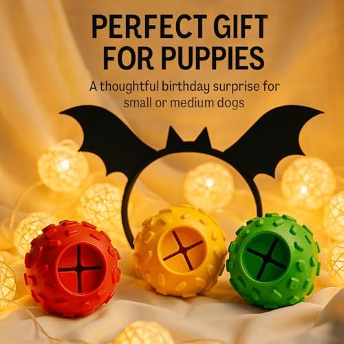 Interactive Dog Chew Toy for Small – Durable Treat Dispensing Puzzle Toy, Tough Enrichment Toy for Aggressive Chewers, Teeth Cleaning & Mental Stimulation Training Toy, Perfect for Boredom Relief - Image 5