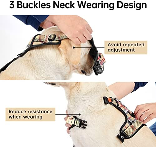 IVY&LANE No Pull Dog Harness for Large Dogs,Reflective Dog Vest Harness - Image 4