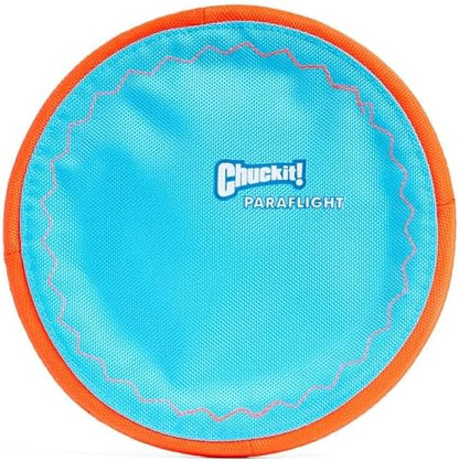 Chuckit! Paraflight Flying Disc Dog Toy, Floats, Size Large, 1 Pack by Chuckit
