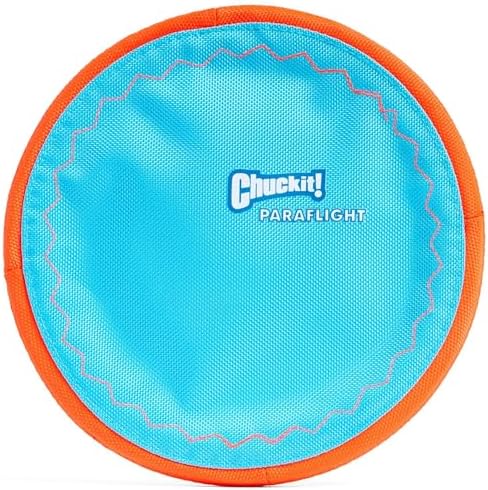 Chuckit! Paraflight Flying Disc Dog Toy, Floats, Size Large, 1 Pack by Chuckit