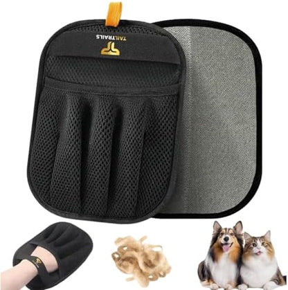 Pet Hair Removal Glove – Reusable Pet Hair Remover for Couch, Clothes, Car & Laundry | Works on Dogs & Cats | Multi-Surface Pet Hair Removal Tool by Unknown