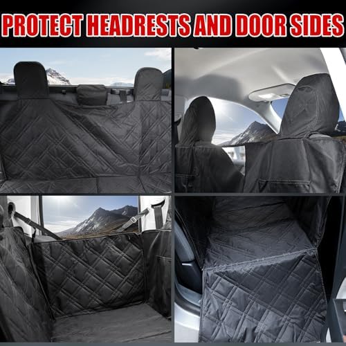Mabett Rear Dog Seat Covers for 2022-2026 Ford Maverick Accessories - Image 3