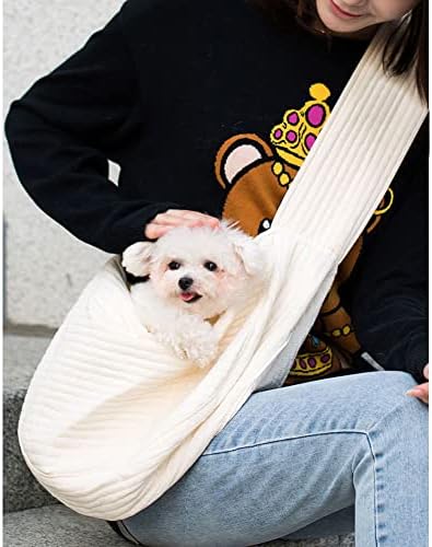 Gigicloud Pet Carrier Bags Large-Capacity Pet Travel Carrier Portable Outdoor Dog Crossbody Bags Pet Carrier Tote for Cats Dogs Outdoor Subway Shopping Hiking Traveling, Within 18 Pounds - Image 4