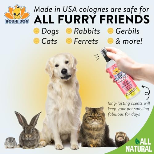 Bodhi Dog Premium Dog Cologne - Deodorizing Dog Perfume & Conditioner for Dogs & Cats - Natural Long Lasting Spray - Keeps Pets Fresh All Day - Gentle, Safe Formula, Made in USA (Sugar Cookie 8 Fl Oz) - Image 5
