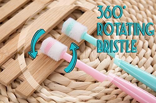 E.M&S.T by Emmeliestella Small Dog & Cat Toothbrush 360° Soft Silicone - Image 4