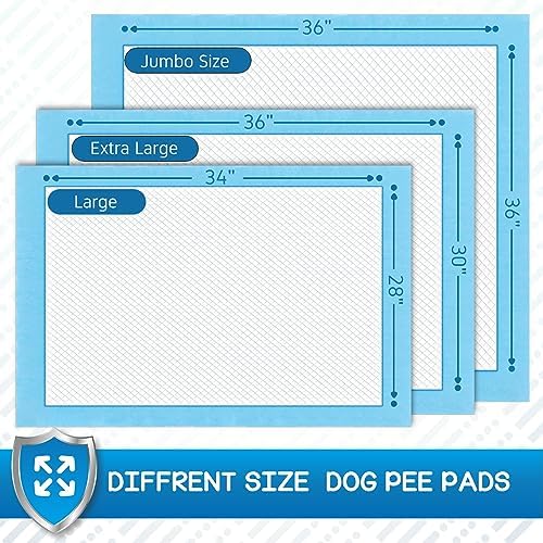 CROCI XXL Puppy Pads with Adhesive Tabs Disposable Pee Pads 36x36in 30Ct - Image 6
