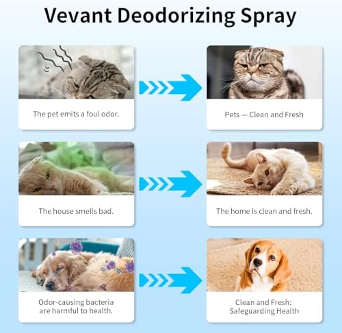 Pet Odor Eliminator Spray, for Cat & Dog Deodorizer, 16.9 fl.oz - Image 6