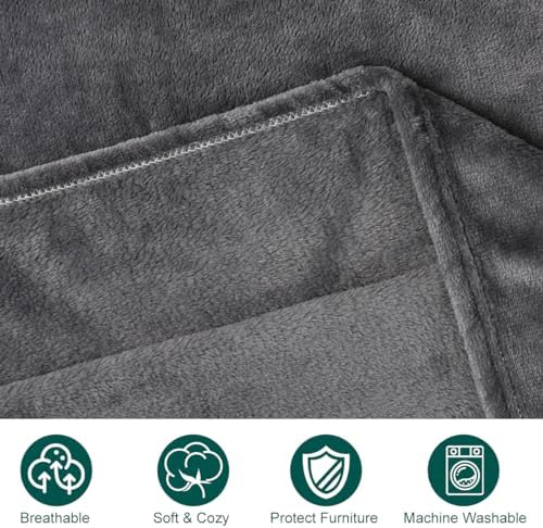 Onarway Dog Blanket Washable for Bed: 2 Packs Dog Blankets 59”x47” - Image 4