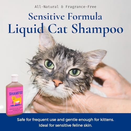 J.R.LIGGETT'S Liquid Cat Shampoo for Cats with Sensitive Skin 8.45 oz - Image 2