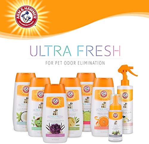 Arm & Hammer for Pets Ultra Fresh Dog Deodorizing Foam,Juniper Mist Scent - No Rinse Waterless Dog Shampoo for Smelly Dogs,Pet Deodorizer,Bathing Supplies,8 Fl Oz,(Pack of 2) - Image 6