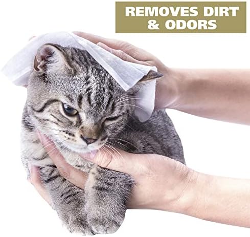 Wahl USA Cat Refresh Cleaning Wipes, Oatmeal Formula, 50 Count - Image 2