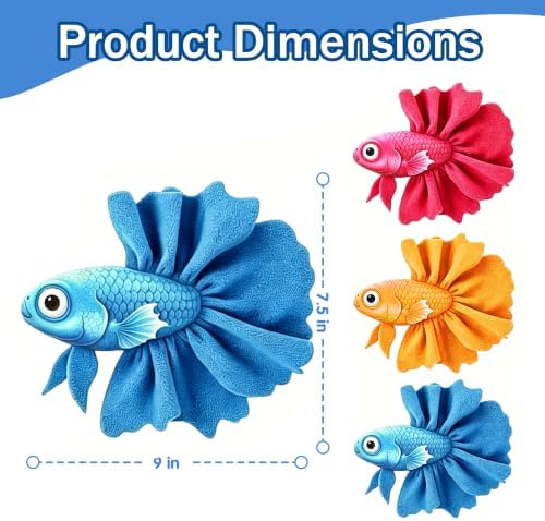 Catnip Cat Toys, 2-Pack Catnip Toys for Cats, Soft and Durable with Catnip, Interactive Kitten Toys for Indoor Cats, Fish Shape（ Yellow & Yellow） - Image 2