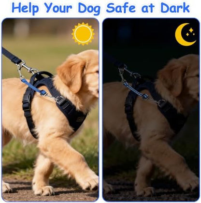 YUEPET Dog Safety Collar Clips 2 Pack Adjustable Prong Collar Backup Clips - Image 5