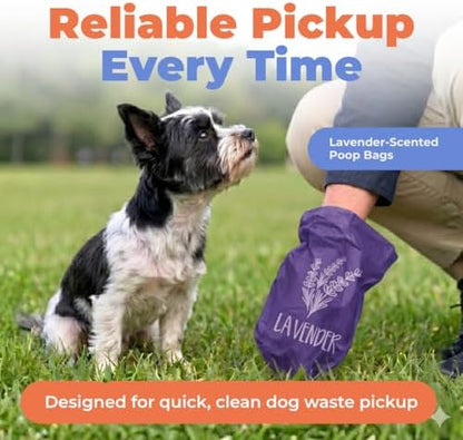 Best Pet Supplies Poop Bags for Dogs - Lavender, 150 Count - Image 2