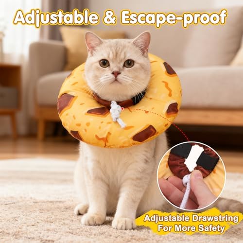BEAUTYZOO Cat Cone Collars Soft, Cat Donut Recovery E Collar After Surgery - Image 6