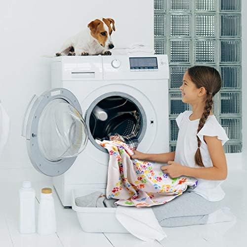 Comsmart Dog Blankets, 6 Pack Fleece Pet Blankets, 39x31 inches, White - Image 6