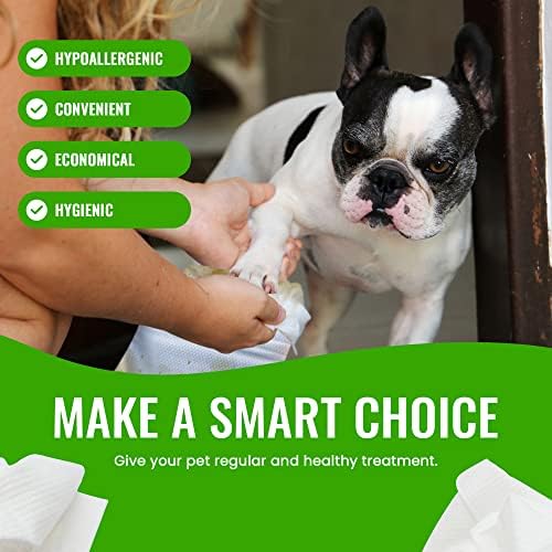 Bamboo Pet Towel 10 PCS - Reusable Bamboo Paper Towels for Dogs, Cats and Other Pets are Machine Washable Up to 5 Times | Disposable Pet Wipes for Drying and Cleaning Dirty Pets - Image 5