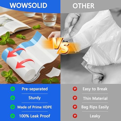 80 Count Automatic Litter Box Bags, Cat Litter Box Robot 4/5 Waste Bags - Image 2