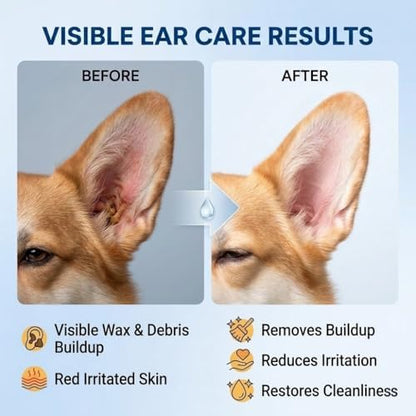 Dog Ear Wash, Wax Debris and Odor Cleaner, Alcohol-Free, 6 fl oz - Image 3