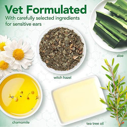 Vet's Best Dog Ear Relief Wash with Aloe, Chamomile & Tea Tree Oil, 4 oz - Image 4