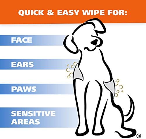 Wahl USA Pet Refresh Cleaning Wipes for Dogs, Coconut Lime Verbena, 50 ct - Image 4