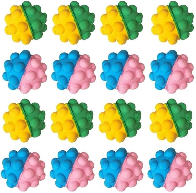 YnFag Foam Soccer Balls Cat Toys for Indoor Cat Balls (16 Featuring Different)