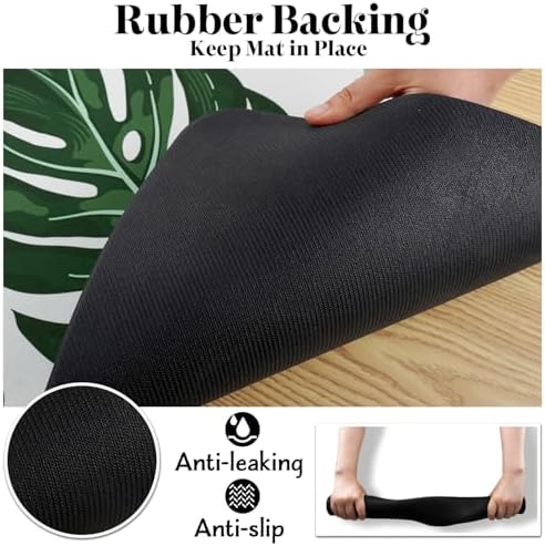 Dog Food Mats for Floors, Absorbent Dog Bowl Mat for Food and Water Dispenser Mat, Quick Dry Cat Food Mat Pet Supplies - Image 6