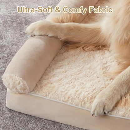 BFPETHOME Orthopedic Washable XLarge Dog Bed for Senior Dog Cozy Sleep - Image 5