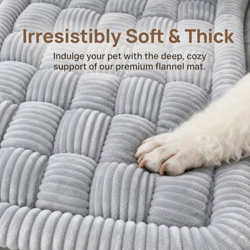 RYNVALE 59"x 27.6" Thickened Dog Bed Mat for Car Back Seat with Laundry Bag - Image 2