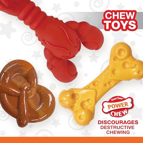 Nylabone Power Chew Toy Bundle, Dog Toys for Aggressive Chewers, 3 Pack - Image 3