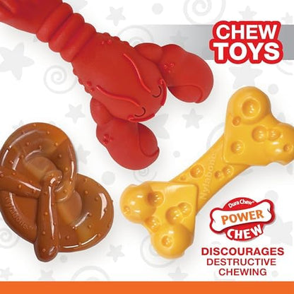 Nylabone Power Chew Toy Bundle, Dog Toys for Aggressive Chewers, 3 Pack - Image 3