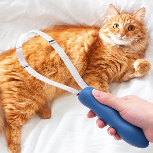 Dog Shedding Blade Dual-Sided Shedding Blades Stainless Steel Doggie Deshedding Brush Tool Curry Comb Dogs Brush Slicker Brushes for Grooming Pet Loose Hair Removal All Dogs Coat Types - Image 3