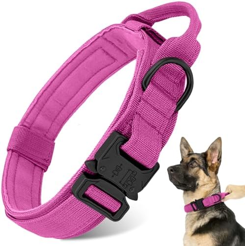 Tactical Dog Collar - Dog Collar with Control Handle for Medium Large Dogs by ANTSWISH