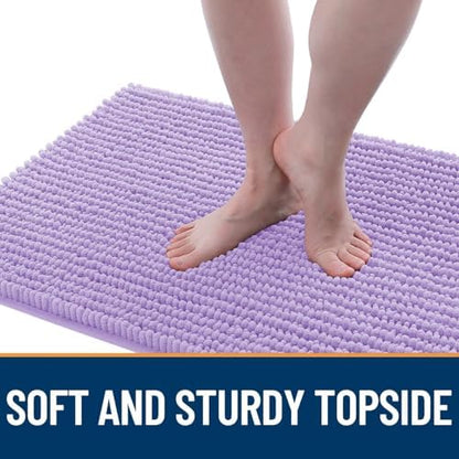OLANLY Dog Door Mat for Muddy Paws 44x32, Extra Absorbent Chenille Mud Mat - Image 3