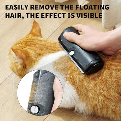 Deshedding Dog Brush for Short Hair, Black - Image 3