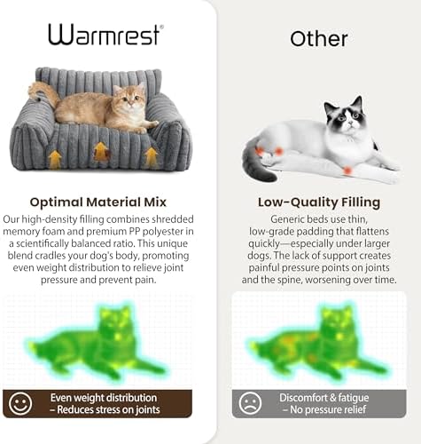 Cat Couch for Pets, Cute Cat Bed for Indoor Cats - Image 4