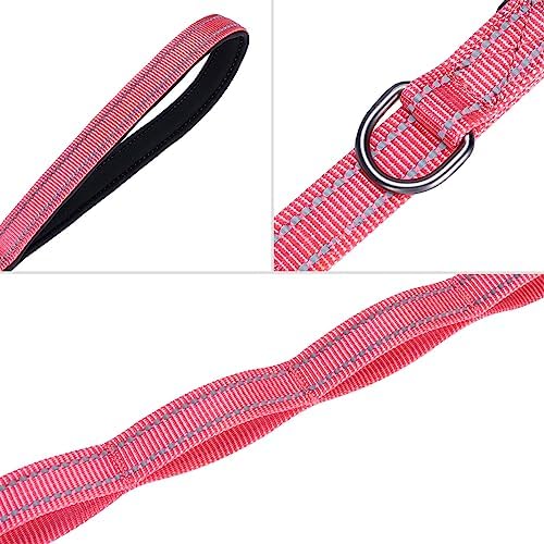 EXCELLENT ELITE SPANKER 5FT Reflective Double Dog Leash for Two Dog 3/4" W - Image 4
