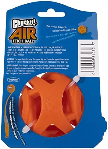 Chuckit! Air Fetch Ball Dog Toy, Medium 2.5in, Lightweight, 20-60lbs Dogs - Image 3