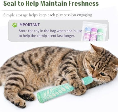 Cat Nip Toys with 45000mg A+ Organic Catnip Kicker Chew Toy Indoor - Image 4