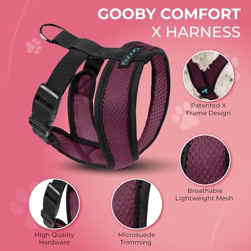 Gooby Comfort X Head-in Dog Harness, Choke-Free, Purple, Large - Image 4