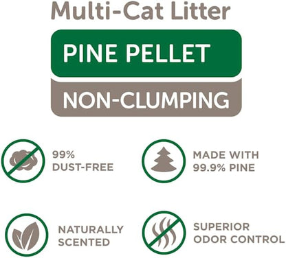 So Phresh Pine Pellet Non-Clumping Cat Litter 20 lbs.