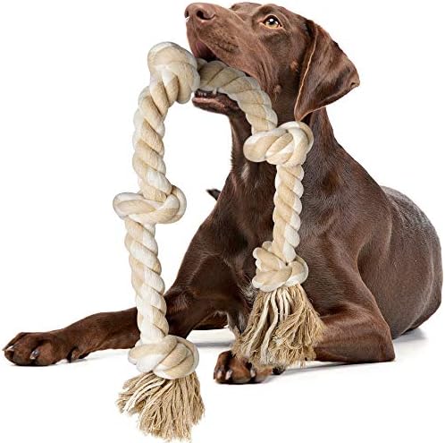 Fida Dog Rope Toys for Aggressive Chewers, Chew Toys for Large Medium Dogs by Fida