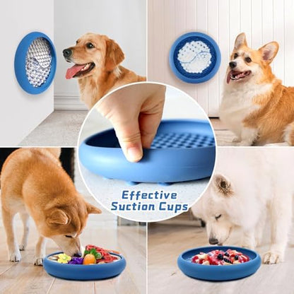 Dog Lick Bowl, Non-Slip Lick Mat Slow Feeder for Dogs & Cats - Image 7