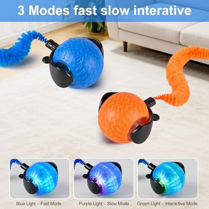 Interactive Cat Toys for Indoor Cats, Automatic Rolling Cat Balls - Image 3